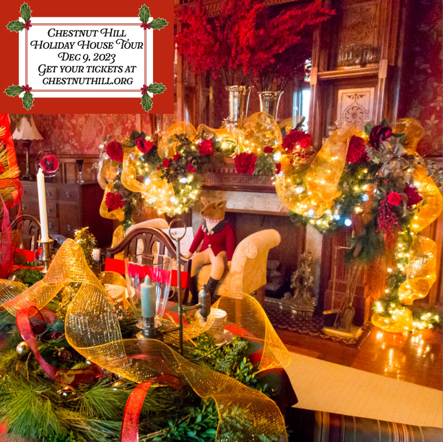 Finally! The Holiday House Tour returns to Chestnut Hill The Chestnut